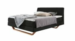 Boxspringbett "Clarice" -Bettbezüge Verkäufe 2024 boxspringbett clarice schwarz webstoffbezug