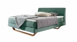Boxspringbett "Clarice" -Bettbezüge Verkäufe 2024 boxspringbett clarice tuerkis webstoffbezug