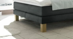Boxspringbett "Coro" -Bettbezüge Verkäufe 2024 boxspringbett coro massivholz fuss