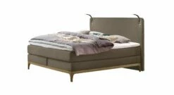 Boxspringbett "Danilo" -Bettbezüge Verkäufe 2024 boxspringbett danilo sandgrau hochwertig