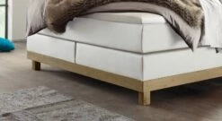 Boxspringbett "Diori" -Bettbezüge Verkäufe 2024 boxspringbett diori holzgestell robust
