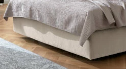 MUSTERRING Boxspringbett "Elias" JAB Kollektion Kopfteil Geschwungen -Bettbezüge Verkäufe 2024 boxspringbett elias jab kollektion schwebeoptik
