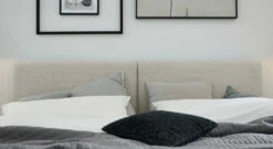 MUSTERRING Boxspringbett "Elias" Kopfteil Geradlinig -Bettbezüge Verkäufe 2024 boxspringbett elias kopfteil gradlinig