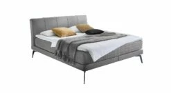 Boxspringbett "Elipsa" -Bettbezüge Verkäufe 2024 boxspringbett elipsa stoffbezug hellgrau
