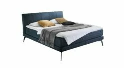 Boxspringbett "Elipsa" -Bettbezüge Verkäufe 2024 boxspringbett elipsa stoffbezug petrol