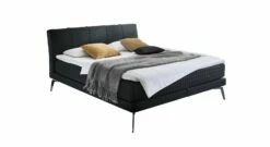 Boxspringbett "Elipsa" -Bettbezüge Verkäufe 2024 boxspringbett elipsa stoffbezug schwarz