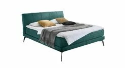 Boxspringbett "Elipsa" -Bettbezüge Verkäufe 2024 boxspringbett elipsa stoffbezug tuerkis
