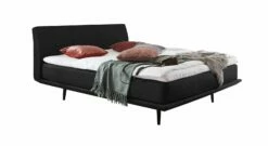 Boxspringbett "Erendor" -Bettbezüge Verkäufe 2024 boxspringbett erendor stoffbezug schwarz