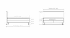 Boxspringbett "Esra" -Bettbezüge Verkäufe 2024 boxspringbett esra massgrafik