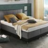 Boxspringbett "Evan" -Bettbezüge Verkäufe 2024 boxspringbett evan kunstleder stoff
