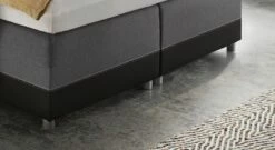 Boxspringbett "Evan" -Bettbezüge Verkäufe 2024 boxspringbett evan niedrig fuesse