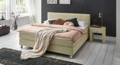 Boxspringbett "Ferryland" -Bettbezüge Verkäufe 2024 boxspringbett ferryland natur 53 cm liegehoehe