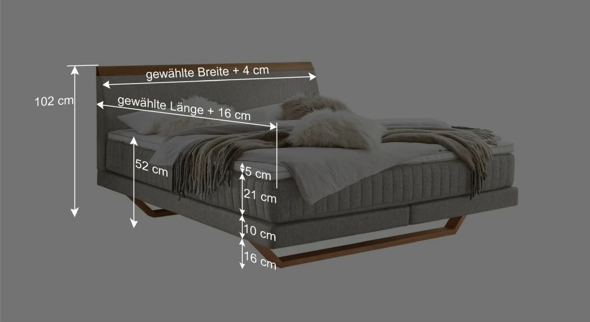 Boxspringbett "Imandra" 7 Boxspringbett "Imandra" – Bild 5