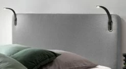 Boxspringbett "Danilo" -Bettbezüge Verkäufe 2024 boxspringbett integriert bettleuchten 1