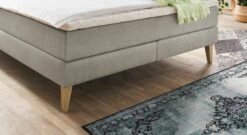 Boxspringbett "Jaramillo" -Bettbezüge Verkäufe 2024 boxspringbett jaramillo eichefabig holzbeine