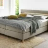 Boxspringbett "Jurata" -Bettbezüge Verkäufe 2024 boxspringbett jurata lichtschiene attraktiv