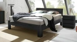 Boxspringbett "Kingston" -Bettbezüge Verkäufe 2024 boxspringbett kingston eichenholz graphitfarben
