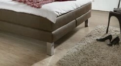 Boxspringbett "La Mancha" -Bettbezüge Verkäufe 2024 boxspringbett la mancha chrom fuesse modern