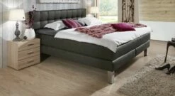 Boxspringbett "La Mancha" -Bettbezüge Verkäufe 2024 boxspringbett la mancha luxus kunstleder anthrazit