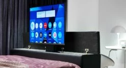 Bettkasten-Boxspringbett "Lucaro" Express 30 Bettkasten-Boxspringbett "Lucaro" Express -Bettbezüge Verkäufe 2024 boxspringbett lucaro express fernseher fussteil 1