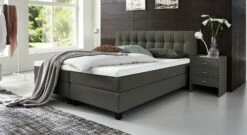 Boxspringbett "Luciano" 33 Boxspringbett "Luciano" -Bettbezüge Verkäufe 2024 boxspringbett luciano 53cm webstoff anthrazit
