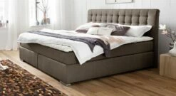 Boxspringbett "Matai" -Bettbezüge Verkäufe 2024 boxspringbett matai passend accessoires modern
