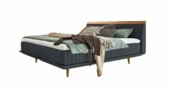 Boxspringbett "Mavilla" 19 Boxspringbett "Mavilla" -Bettbezüge Verkäufe 2024 boxspringbett mavilla webstoff bezug petrol