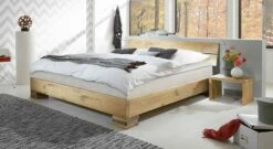 Boxspringbett "Mexiana" -Bettbezüge Verkäufe 2024 boxspringbett mexiana massivholz wildeiche pure