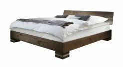 Boxspringbett "Mexiana" -Bettbezüge Verkäufe 2024 boxspringbett mexiana wildeiche coffee rustikal