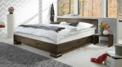 Boxspringbett "Mexiana" -Bettbezüge Verkäufe 2024 boxspringbett mexiana wildeiche coffee gr