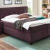 Boxspringbett "Midway" -Bettbezüge Verkäufe 2024 boxspringbett midway beere hoch trend