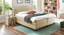 Boxspringbett "Midway" 29 Boxspringbett "Midway" -Bettbezüge Verkäufe 2024 boxspringbett midway natur niedrig einstiegshoehe