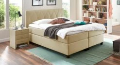 Boxspringbett "Midway" 30 Boxspringbett "Midway" -Bettbezüge Verkäufe 2024 boxspringbett midway natur stoff bezug