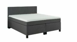 Boxspringbett "Ordan" 9 Boxspringbett "Ordan" -Bettbezüge Verkäufe 2024 boxspringbett ordan webstoff bezug anthrazit elegant