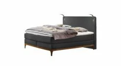 Boxspringbett "Palmiro" -Bettbezüge Verkäufe 2024 boxspringbett palmiro stoffbezug anthrazit