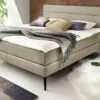 Boxspringbett "Paroldo" -Bettbezüge Verkäufe 2024 boxspringbett paroldo webstoff beige