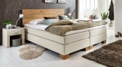 Boxspringbett "Peachland" -Bettbezüge Verkäufe 2024 boxspringbett peachland dezent creme bequem