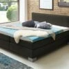 Boxspringbett "Puebla" -Bettbezüge Verkäufe 2024 boxspringbett puebla 53cm webstoff schwarz