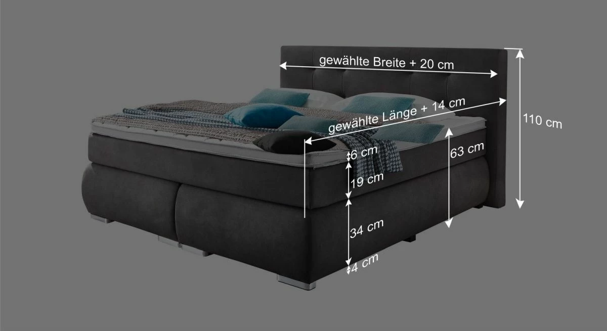 Boxspringbett "Revelin" 6 Boxspringbett "Revelin" – Bild 4