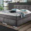Boxspringbett "Revelin" -Bettbezüge Verkäufe 2024 boxspringbett revelin bequem 180cm breite