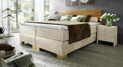 Boxspringbett "Salvatore" -Bettbezüge Verkäufe 2024 boxspringbett salvatore freundliches beige gemuetlich gr