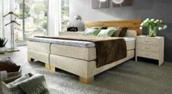 Boxspringbett "Salvatore" -Bettbezüge Verkäufe 2024 boxspringbett salvatore freundliches beige liegehoehe 53 cm gr