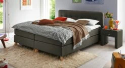 Boxspringbett "Summerford" 33 Boxspringbett "Summerford" -Bettbezüge Verkäufe 2024 boxspringbett summerford 53cm liegehoehe anthrazit