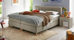 Boxspringbett "Summerford" 31 Boxspringbett "Summerford" -Bettbezüge Verkäufe 2024 boxspringbett summerford modern design taupe