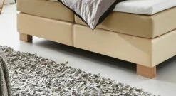 Boxspringbett "Sunshine" -Bettbezüge Verkäufe 2024 boxspringbett sunshine buche fuesse lackiert