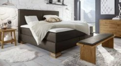 Boxspringbett "Tholen" -Bettbezüge Verkäufe 2024 boxspringbett tholen luxuskunstleder matratzenbezug