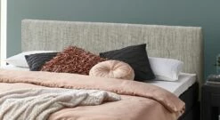 Boxspringbett "Tiberio" 24 Boxspringbett "Tiberio" -Bettbezüge Verkäufe 2024 boxspringbett tiberio grob webstoff kopfteil