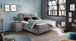 Boxspringbett "Tobin" -Bettbezüge Verkäufe 2024 boxspringbett tobin passend nachttisch
