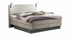 Boxspringbett "Tolomeo" -Bettbezüge Verkäufe 2024 boxspringbett tolomeo bezug beige box anthrazit