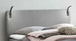 Bestseller -Bettbezüge Verkäufe 2024 boxspringbett tolomeo kopfteil integrierte beleuchtung